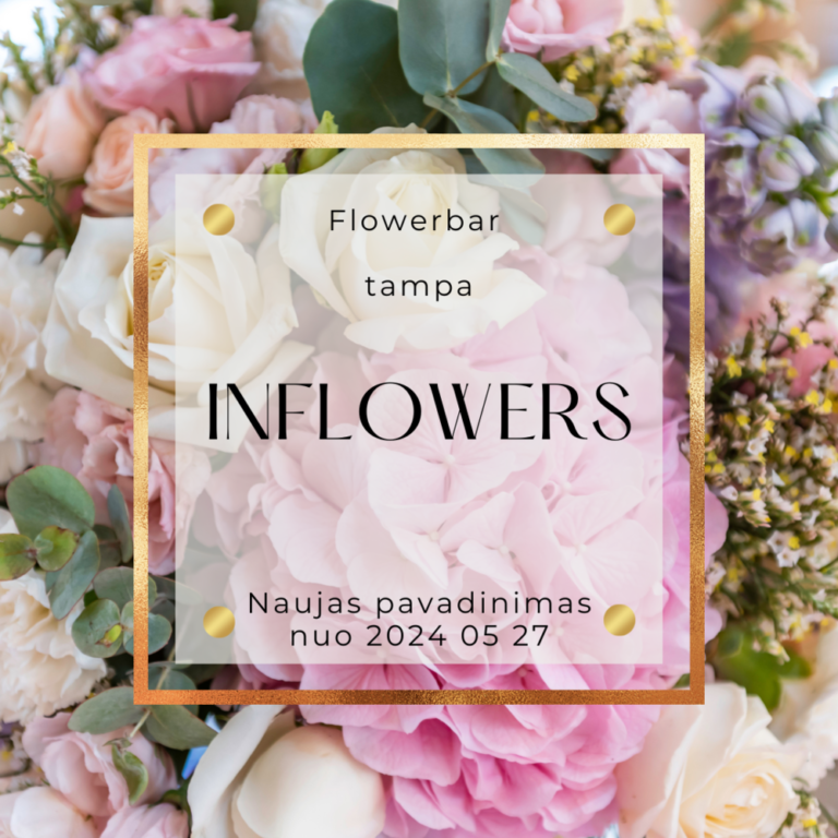 inflowers keicia pavadinima