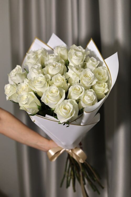 Baltos rozes